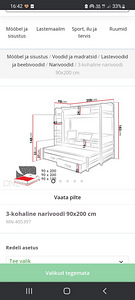 Kompaktne lastevoodi, 3 voodit, mänd (2 foto / 10)