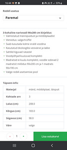 Kompaktne lastevoodi, 3 voodit, mänd (4 foto / 10)