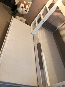 Kompaktne lastevoodi, 3 voodit, mänd (10 foto / 10)