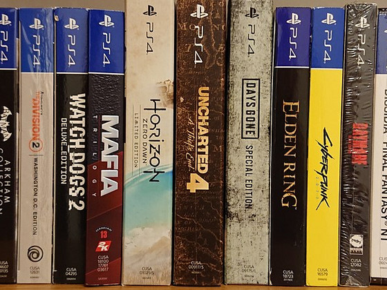 Ограниченное/специальное/коллекционное издание игр PS4, 5