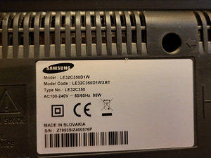 Телевизор Samsung LE32C350D1W Black LE32C350D1W (3 фото из 3)