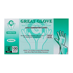 Lateks kummikindad Grate Glove puudrivabad (1 foto / 2)