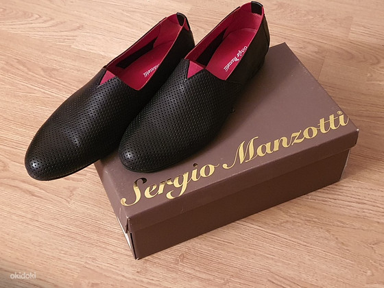 Новые мужские макасины Sergio Manzotti.