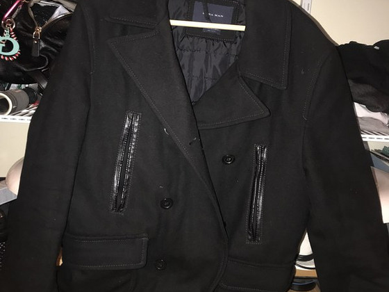 Zara мужское зимнее пальто M