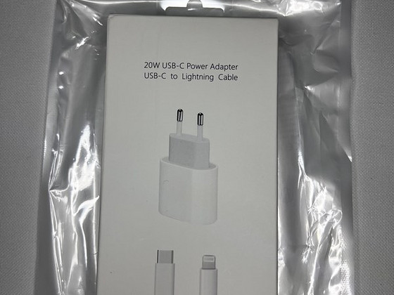 Подзарядка айфон Адаптер USB-C + кабель Lightning Apple