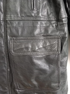 Polsterdatud nahkjakk XL (7 foto / 10)