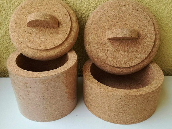 Пробковые банки, 2 шт.
