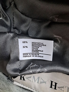 Kaunis helehall kunstnahast kübar nr.56 (2 foto / 5)