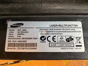 Принтер Samsung SCX-4600 (5 фото из 5)