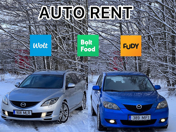 BOLT WOLT FUDY COURIER АРЕНДА АВТО