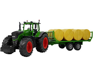 RC Farm Tractor With Bale Transport Trailer (2 foto / 5)