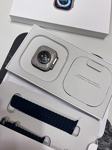 Apple iWatch ULTRA Titanium Case 49MM / midnight ocean band (3 foto / 4)