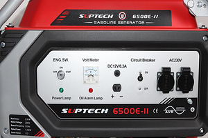 Бензиновый генератор SUPTECH 6500E-II 220В (4 фото из 9)