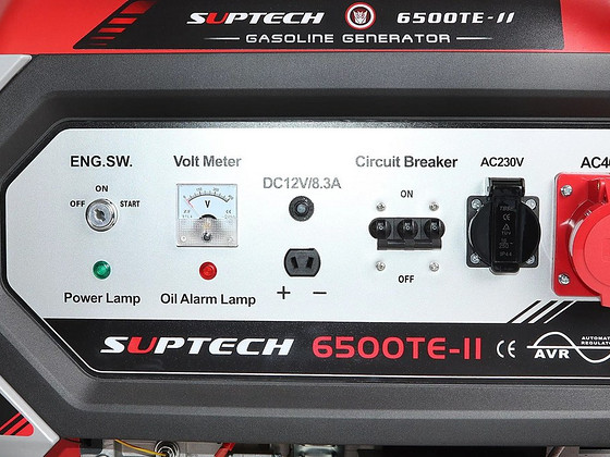 Bensiinigeneraator SUPTECH 6500TE-II 380V / 220V