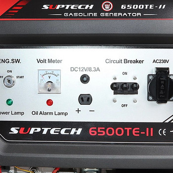 Бензиновый генератор SUPTECH 6500TE-II 380В / 220В
