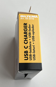 Biltema USB charger 12/24 V, 1 x USB C, 29 W (3 фото из 4)
