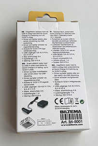 Biltema Quick-Charger and 12/24 V Socket (2 foto / 4)