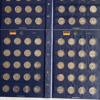 2 Euro Germany 5 tähte täiskomplekt 2006 – 2026 koos album