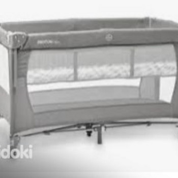 Britton Compact Art.B2466 Light Grey Манеж-кровать