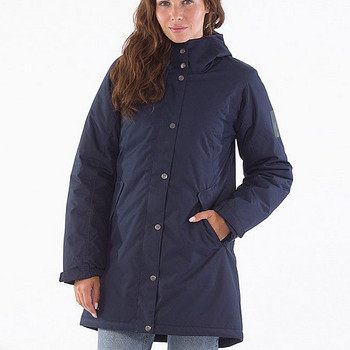 Huppa tumesinine kevade-sügise parka kapuutsiga, 2XL, uus
