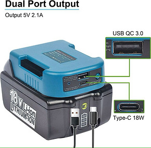 Makita aku hoidik/laadimisadapter (3 foto / 4)