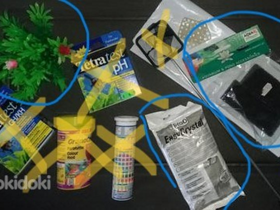 Akvaariumi jaoks Filtriporoloon FAN-MINI ja teised