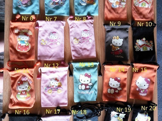 Valikuliselt Hello Kitty, Minnie.... teemalisi kaelaskantava