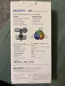 Стереомикрофон для iPhone/iPad - ZOOM iQ7 (новинка) (2 фото из 6)
