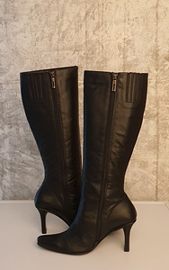 MEXX nahast saapad. Suurus 37. Sisetald 24,5cm (2 foto / 9)