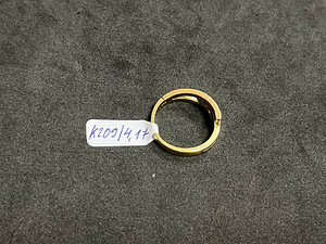 Kuld sõrmus teemandiga 585 proov (№K209) (2 foto / 4)