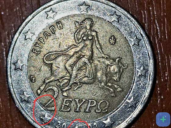 Münt 2 eur.