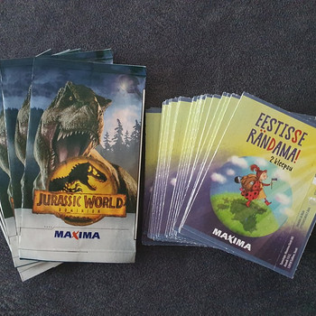 Maxima kleepsud Jurassic World / Eestisse rändama
