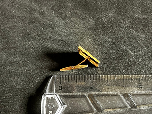 Kuld mansetinööbid teemantidega 585 proov (№K246) (2 foto / 5)