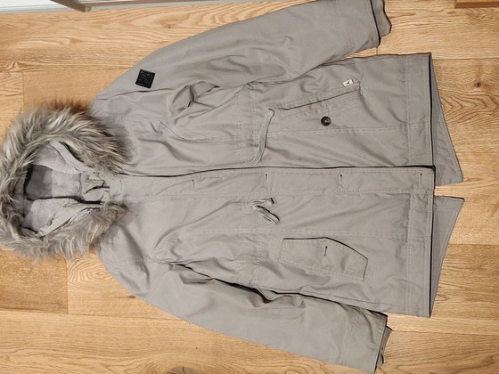 Hollister Women's Coat Grey Size M