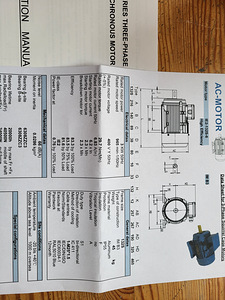 Elektrimootor 3KW 960 RPM (2 foto / 2)