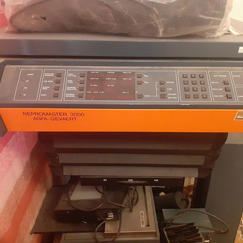Репродукционная камера repromaster 3000 AGFA-GEVAERT