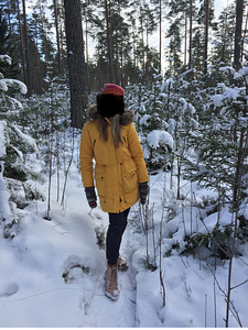 Denim dream kollane talveparka S (2 foto / 5)