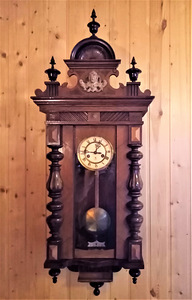 Vintage seinakell Gustav Becker. (5 foto / 7)