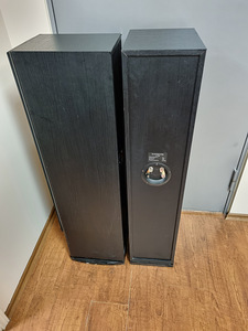 SYSTEM ONE H-388-F Напольная акустическая система HiFi, черная (3 фото из 3)