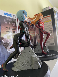 ASUKA SHIKINAMI LANGLEY REI AYANAMI FIGURE EVANGELION (1 foto / 3)