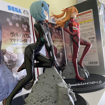 ASUKA SHIKINAMI LANGLEY REI AYANAMI FIGURE EVANGELION