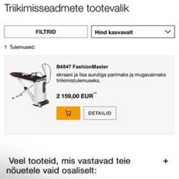 Гладильная система Miele B4847 FashionMaster