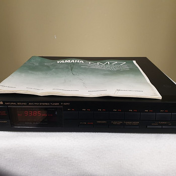 Yamaha t-m77 radio deck