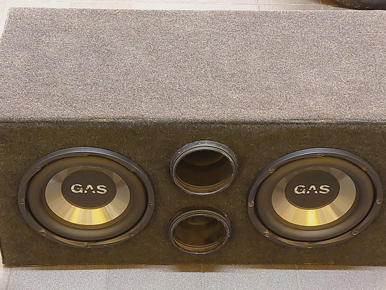 GAS Silver 200.4 autovõimendi+GAS 2x10” subwoofer