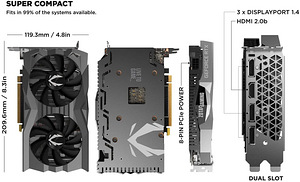 Zotac 1660 Super AMP Edition (2 foto / 8)