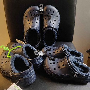 Новые.Crocs baya lined clog. Размеры 28-35