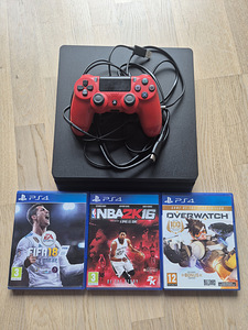 PS4 Slim + Playstation 4 VR (1 foto / 9)