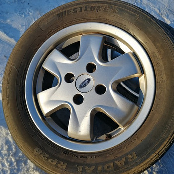 ЛИТЫЕ ДИСКИ AUDI, FORD 15"4X108 ЛЕТНИЕ ШИНЫ