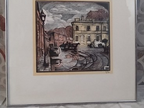 Ксилография, Тамбовцев В. 1990 г.