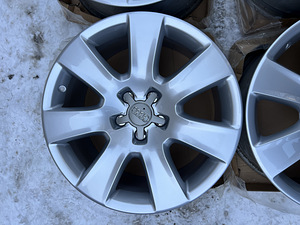 18" оригинальные диски Audi 5x112 (новые) (2 фото из 7)